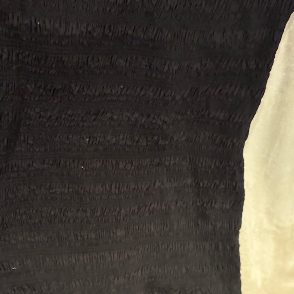 H&M Black Textured Dress - Picture 5 of 7